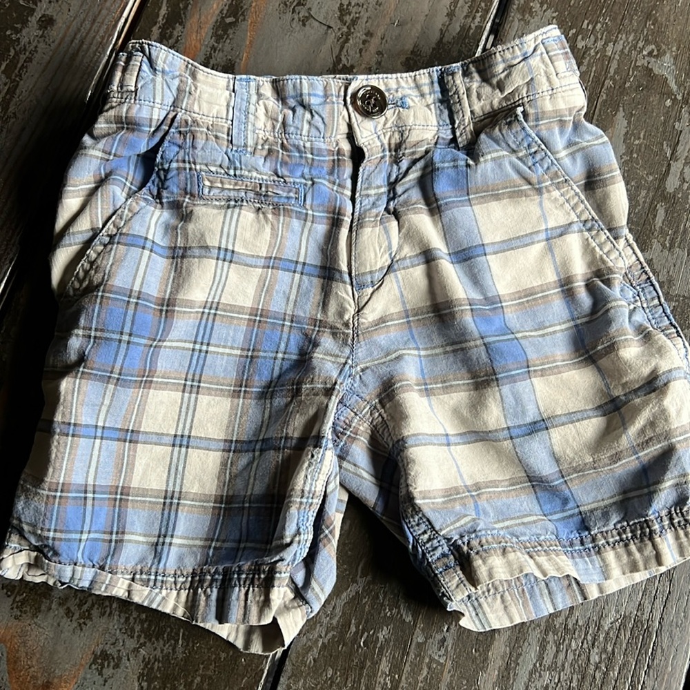 Burberry Plaid Shorts